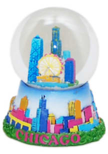 Chicago skyline waterball Water Globe
