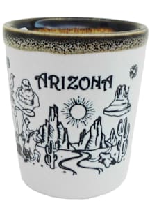Arizona drip line skyline Shot Glass