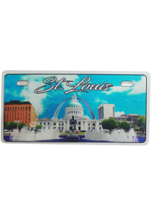 St Louis Foil License Plate Magnet