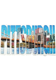 Pittsburgh Panoramic Letters Magnet