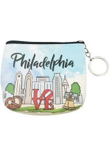 Philadelphia Skyline Womens Coin Purse