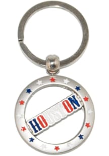 Houston Cut Out Keychain