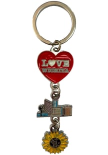 Wichita 3-Dangle Keychain