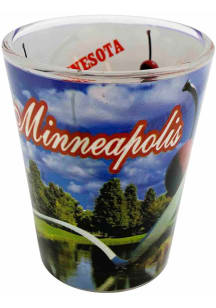 Minnesota Skyline Shot Glass