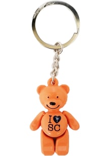South Carolina South Carolina Bear Keychain - Blue