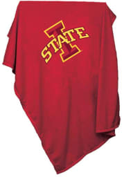 Iowa State Cyclones Team Logo Sweatshirt Blanket