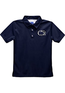 Vive La Fete Penn State Nittany Lions Youth Navy Blue Team Short Sleeve Polo Shirt