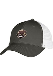 Colosseum Hersey Bears 2T 2400 Structured Trucker Adjustable Hat - Charcoal