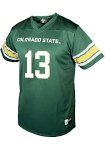 Jake Jarmolowich  Genuine Collective Colorado State Rams Green Football NIL Football Jersey