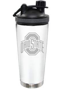 Ohio State Buckeyes 24oz Stainless Steel Bottle - White