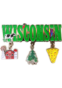 Wisconsin Wisconsin Icons Magnet
