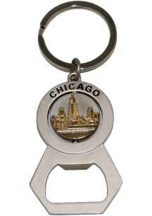 Chicago City Skyline Keychain