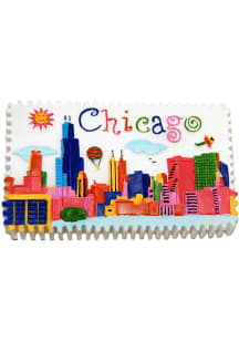 Chicago City Skyline Childrens Magnet