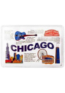 Chicago City Icons Collage Playing Cards