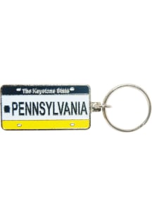 Pennsylvania State License Plate Keychain