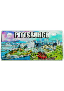 Pittsburgh City Aerial View Magnet