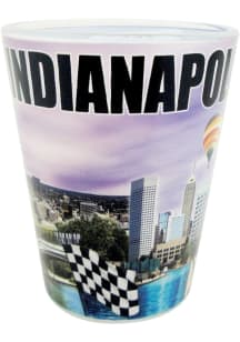 Indianapolis City Skyline Photo Shot Glass
