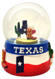 Texas State 65mm Flag Water Globe