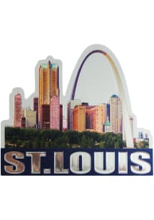St Louis City Arch Skyline Magnet