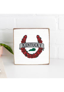 Kentucky 6x6 Rustic Block Sign