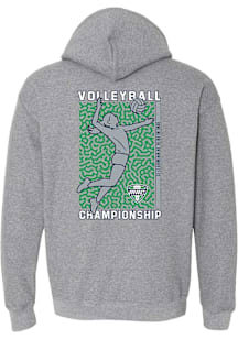 Summit Sportswear MAC Mens Graphite Volleyball Long Sleeve Hoodie