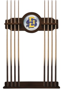 South Dakota State Jackrabbits Solid Wood Cue Rack Pool Table