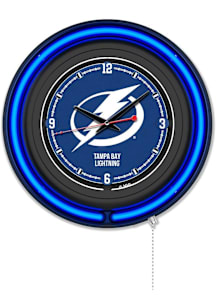 Tampa Bay Lightning Double Neon Wall Clock