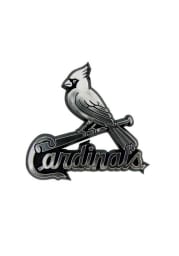 Sports Licensing Solutions St Louis Cardinals Plastic Car Emblem - Silver
