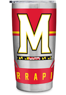 Maryland Terrapins 20oz Stainless Steel Tumbler - Silver