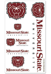 Missouri State Bears Sheet of Tattoo