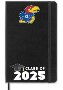 Kansas Jayhawks Class of 25 team logo Notebook and Folder - Black