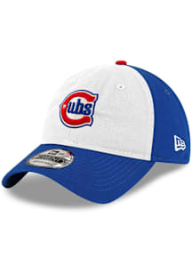 New Era Chicago Cubs Core Classic Replica Alternate Logo 9TWENTY Adjustable Hat - Blue