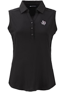 Cutter and Buck Texas Southern Tigers Womens Black Forge Eco Polo Shirt