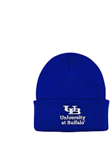 LogoFit Buffalo Bulls INF Northpole Cuffed Baby Knit Hat - Blue
