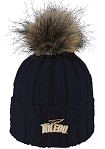 LogoFit Toledo Rockets Navy Blue Alps Pom Womens Knit Hat