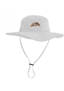 Western Michigan Broncos LogoFit Boonie Mens Bucket Hat - White