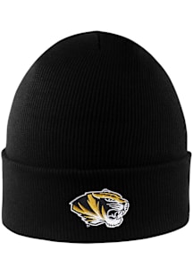 LogoFit Missouri Tigers Black Northpole Cuffed Mens Knit Hat
