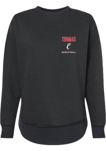 Day Day Thomas Rally Womens  Cincinnati Bearcats NIL Embroidered Crew Sweatshirt