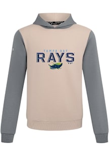 Levelwear Tampa Bay Rays Mens Tan Ultimate Carve Long Sleeve Hoodie