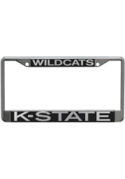 K-State Wildcats silver Acrylic License Frame