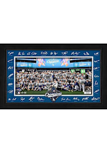 Los Angeles Dodgers 2025 World Series Champs Signature Celebration Plaque