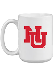 Nebraska Cornhuskers 15oz Vault Sketch Ceramic Mug - White