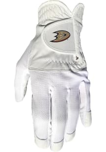 Anaheim Ducks White Cool Mesh Golf Gloves