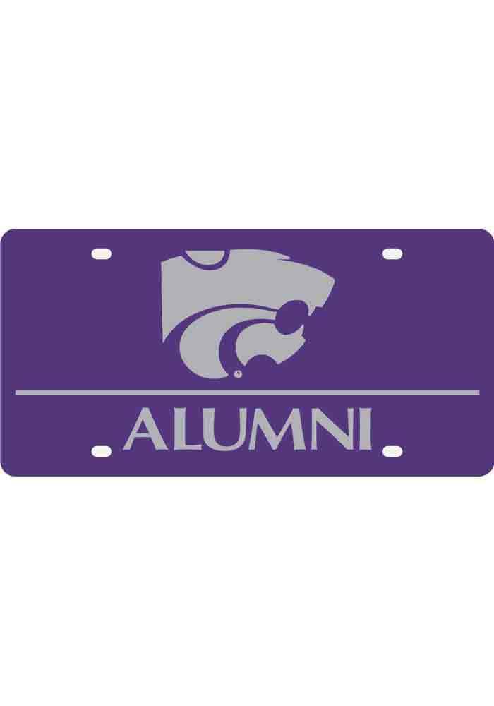K-State Wildcats Team Logo Alumni Car Accessory License Plate