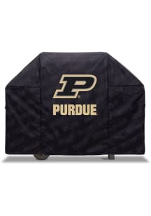 Black Purdue Boilermakers Heavy Duty Grill Cover