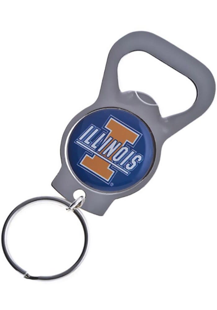 Illinois Fighting Illini Bottle Opener Key Chain Order Now