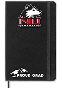Northern Illinois Huskies Proud Grad team logo Notebook and Folder - Black