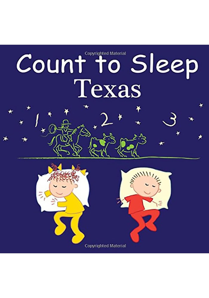 Texas Count to Sleep Children's Book