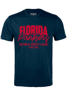 Levelwear Florida Panthers Navy Blue Richmond Response Short Sleeve T Shirt