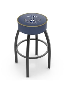 Navy Midshipmen Swivel Pub Stool - Black